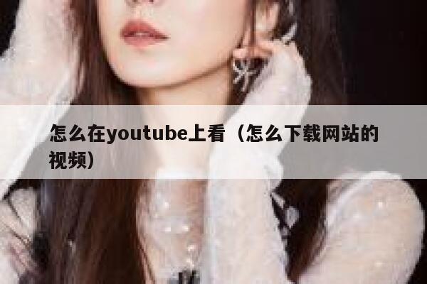 怎么在youtube上看（怎么下载网站的视频） 第1张