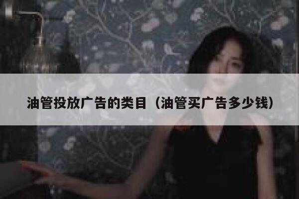 油管投放广告的类目（油管买广告多少钱） 第1张