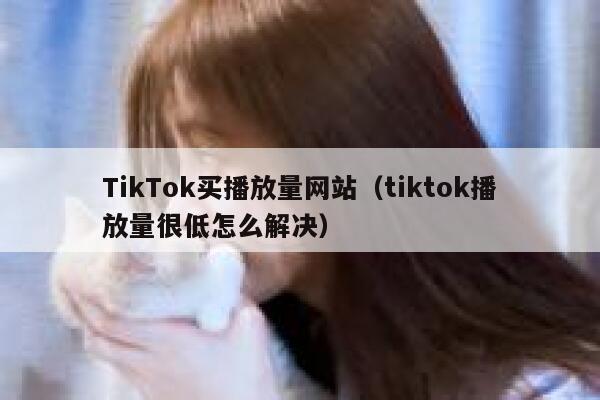 TikTok买播放量网站（tiktok播放量很低怎么解决） 第1张