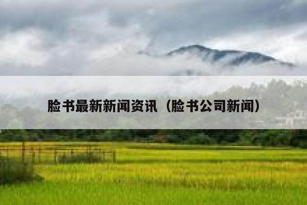 脸书最新新闻资讯(脸书公司新闻) 第1张 脸书最新新闻资讯(脸书公司新闻) 第1张