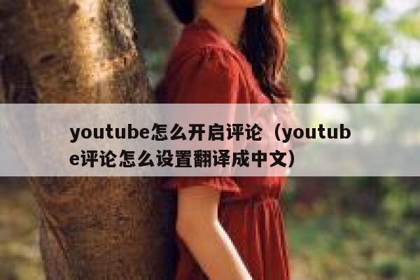 youtube怎么开启评论（youtube评论怎么设置翻译成中文） 第1张