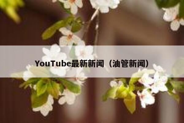 YouTube最新新闻（油管新闻） 第1张
