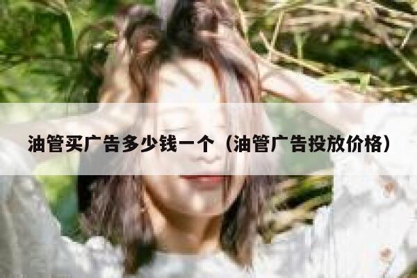 油管买广告多少钱一个（油管广告投放价格） 第1张