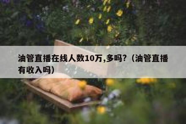 油管直播在线人数10万,多吗?（油管直播有收入吗） 第1张