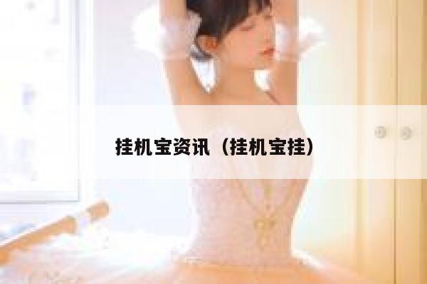 挂机宝资讯（挂机宝挂） 第1张