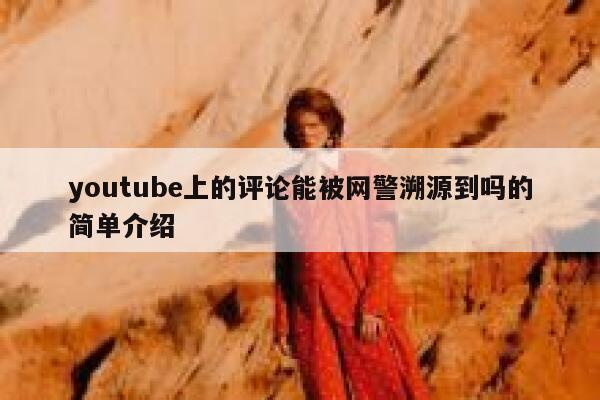 youtube上的评论能被网警溯源到吗的简单介绍 第1张