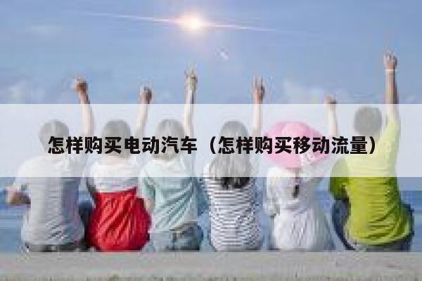 怎样购买电动汽车（怎样购买移动流量） 第1张