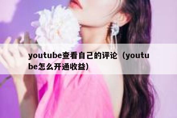 youtube查看自己的评论(youtube怎么开通收益) 第1张 youtube查看自己的评论(youtube怎么开通收益) 第1张