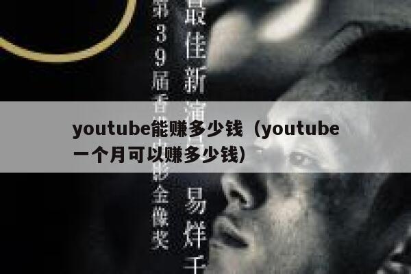 youtube能赚多少钱（youtube一个月可以赚多少钱） 第1张