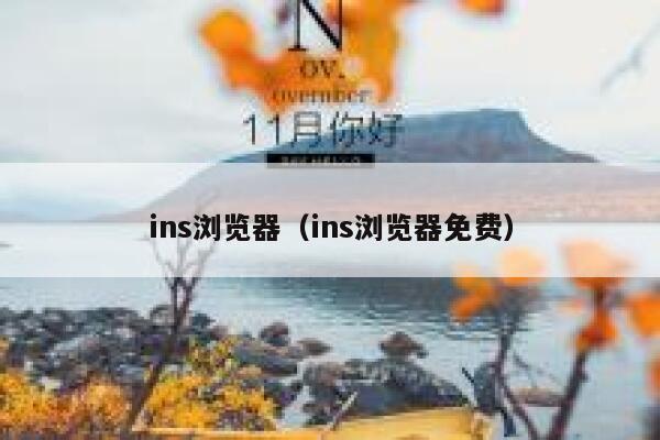 ins浏览器(ins浏览器免费) 第1张 ins浏览器(ins浏览器免费) 第1张