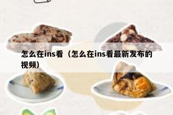 怎么在ins看（怎么在ins看最新发布的视频） 第1张