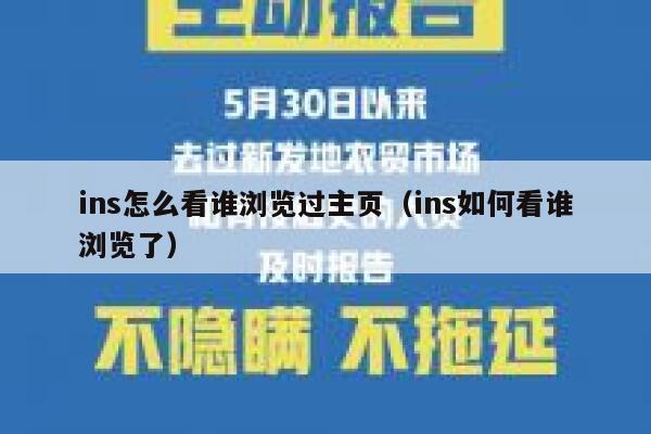 ins怎么看谁浏览过主页（ins如何看谁浏览了） 第1张