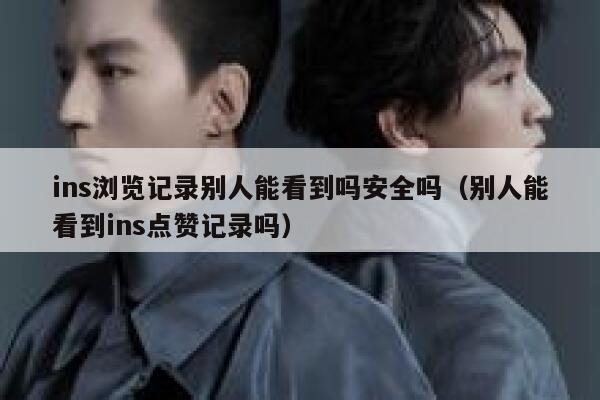 ins浏览记录别人能看到吗安全吗(别人能看到ins点赞记录吗) 第1张 ins浏览记录别人能看到吗安全吗(别人能看到ins点赞记录吗) 第1张