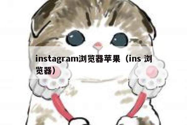 instagram浏览器苹果（ins 浏览器） 第1张