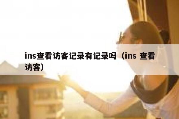 ins查看访客记录有记录吗（ins 查看访客） 第1张
