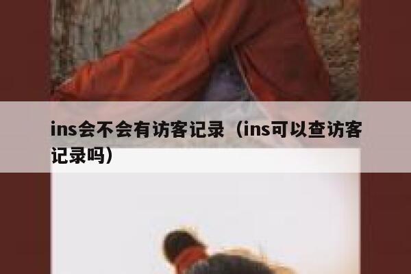 ins会不会有访客记录（ins可以查访客记录吗） 第1张