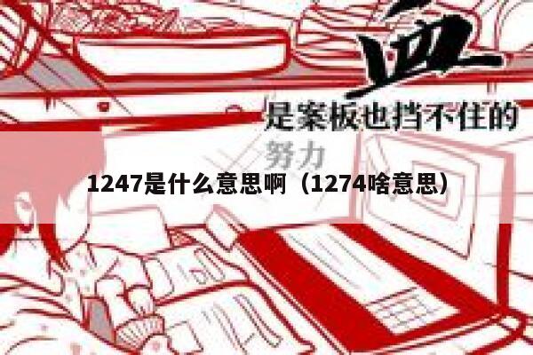 1247是什么意思啊（1274啥意思） 第1张