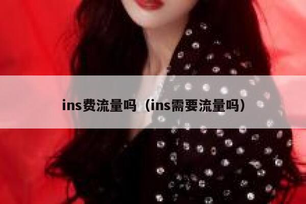 ins费流量吗（ins需要流量吗） 第1张