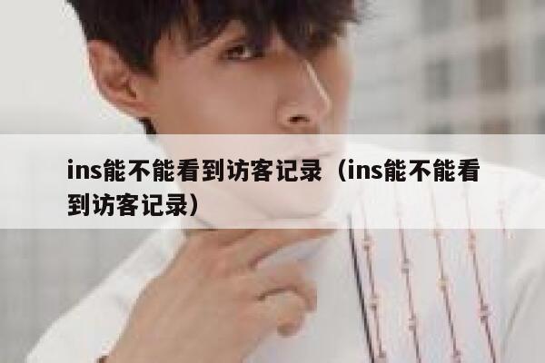 ins能不能看到访客记录(ins能不能看到访客记录) 第1张 ins能不能看到访客记录(ins能不能看到访客记录) 第1张