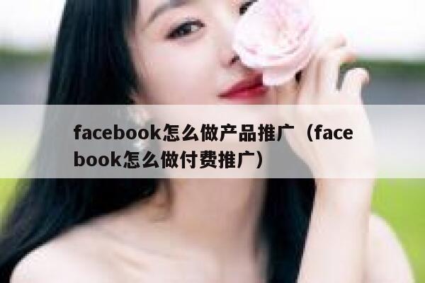 facebook怎么做产品推广（facebook怎么做付费推广） 第1张