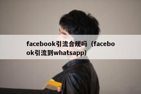 facebook引流合规吗（facebook引流到whatsapp） 第1张