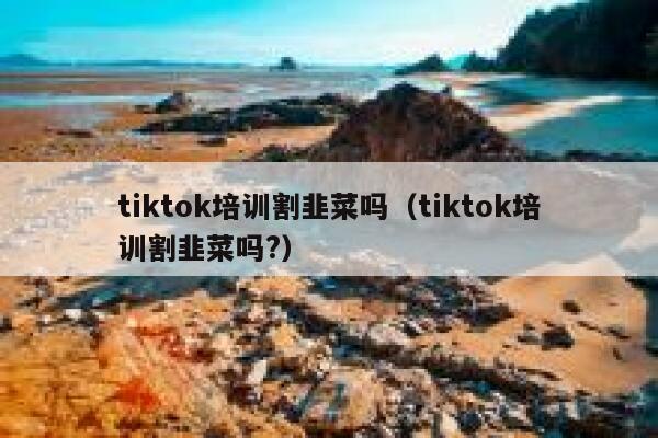 tiktok培训割韭菜吗（tiktok培训割韭菜吗?） 第1张
