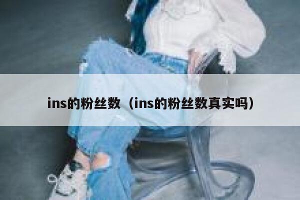 ins的粉丝数（ins的粉丝数真实吗） 第1张