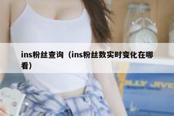 ins粉丝查询（ins粉丝数实时变化在哪看） 第1张