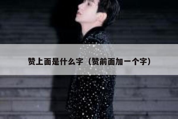 赞上面是什么字（赞前面加一个字） 第1张