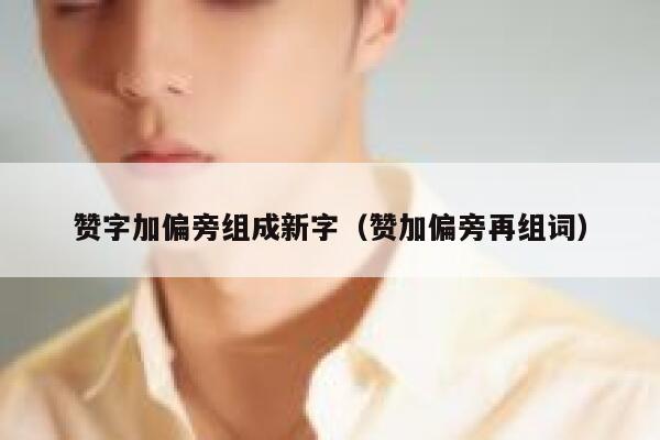 赞字加偏旁组成新字（赞加偏旁再组词） 第1张