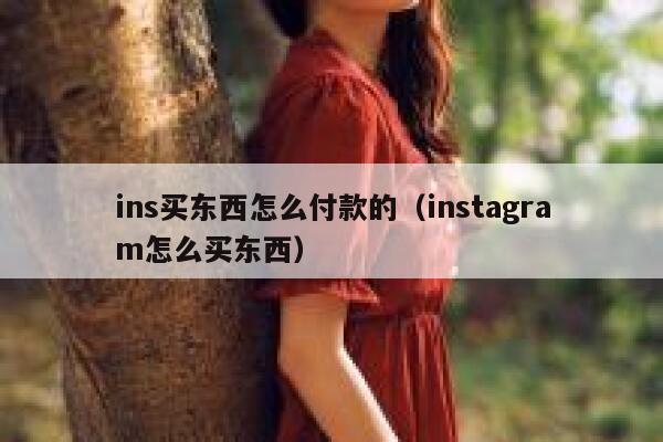 ins买东西怎么付款的（instagram怎么买东西） 第1张