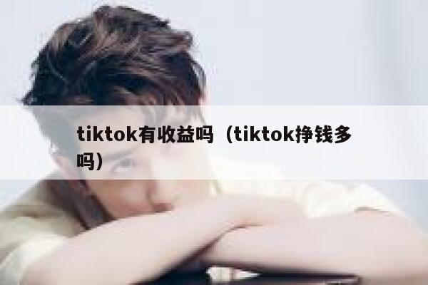 tiktok有收益吗（tiktok挣钱多吗） 第1张