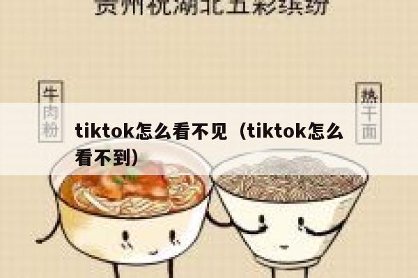 tiktok怎么看不见（tiktok怎么看不到） 第1张