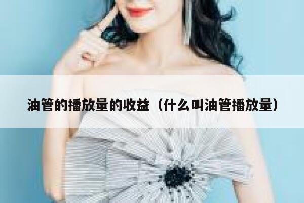 油管的播放量的收益（什么叫油管播放量） 第1张