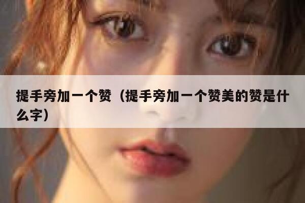 提手旁加一个赞（提手旁加一个赞美的赞是什么字） 第1张