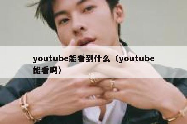 youtube能看到什么（youtube能看吗） 第1张