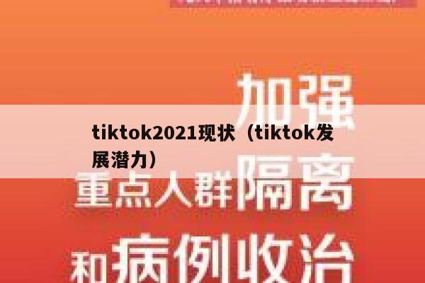 tiktok2021现状（tiktok发展潜力） 第1张