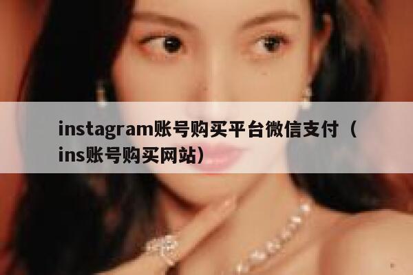 instagram账号购买平台微信支付（ins账号购买网站） 第1张