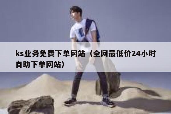 ks业务免费下单网站（全网最低价24小时自助下单网站） 第1张