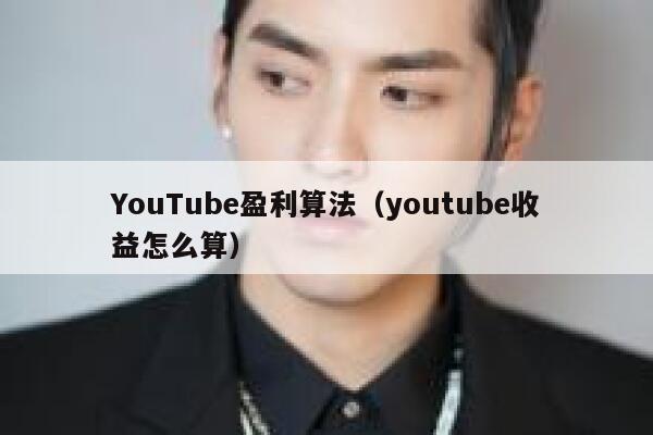 YouTube盈利算法（youtube收益怎么算） 第1张