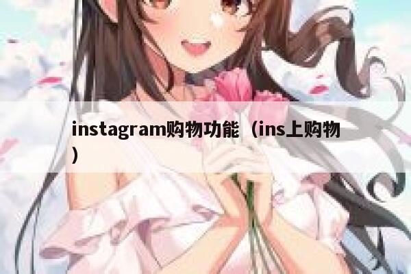 instagram购物功能（ins上购物） 第1张