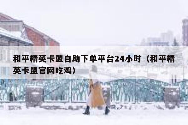 和平精英卡盟自助下单平台24小时(和平精英卡盟官网吃鸡) 第1张 和平精英卡盟自助下单平台24小时(和平精英卡盟官网吃鸡) 第1张