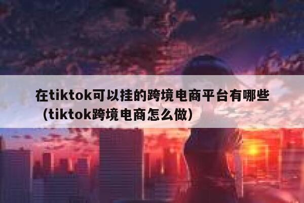 在tiktok可以挂的跨境电商平台有哪些（tiktok跨境电商怎么做） 第1张