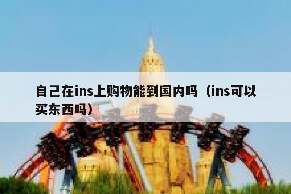自己在ins上购物能到国内吗（ins可以买东西吗） 第1张