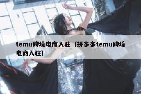 temu跨境电商入驻（拼多多temu跨境电商入驻） 第1张