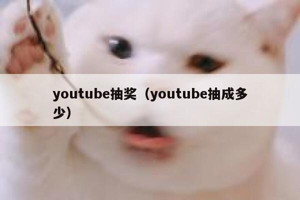 youtube抽奖(youtube抽成多少) 第1张 youtube抽奖(youtube抽成多少) 第1张