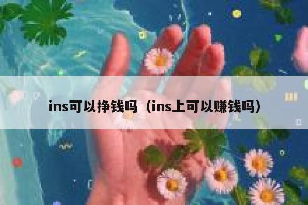 ins可以挣钱吗(ins上可以赚钱吗) 第1张 ins可以挣钱吗(ins上可以赚钱吗) 第1张