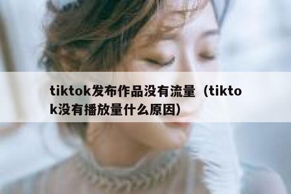 tiktok发布作品没有流量(tiktok没有播放量什么原因) 第1张 tiktok发布作品没有流量(tiktok没有播放量什么原因) 第1张