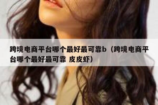跨境电商平台哪个最好最可靠b（跨境电商平台哪个最好最可靠 皮皮虾） 第1张