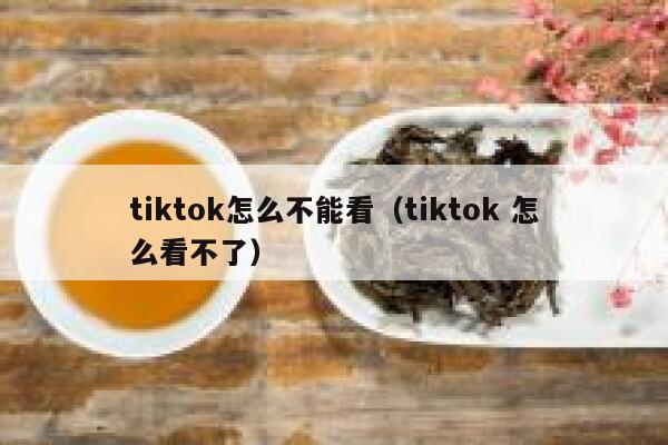 tiktok怎么不能看(tiktok 怎么看不了) 第1张 tiktok怎么不能看(tiktok 怎么看不了) 第1张